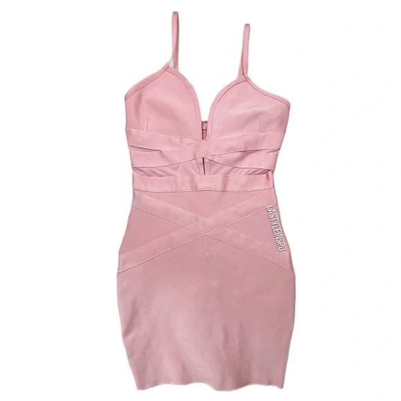 blue dress for baby girl Mesh Detail Bodycon Mini Dress